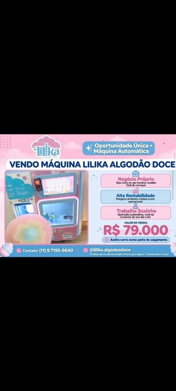 Máquina de algodão doce 