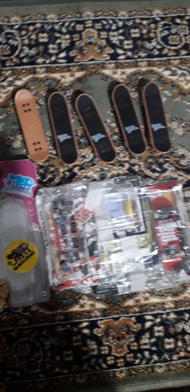 skates de dedo (originais), kit com 7. - Foto 4