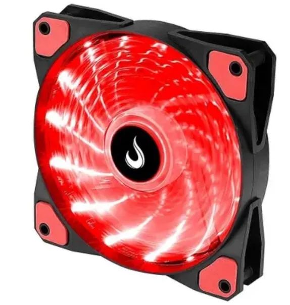 Kit com 3 Cooler FAN Rise Mode Vermelha novas