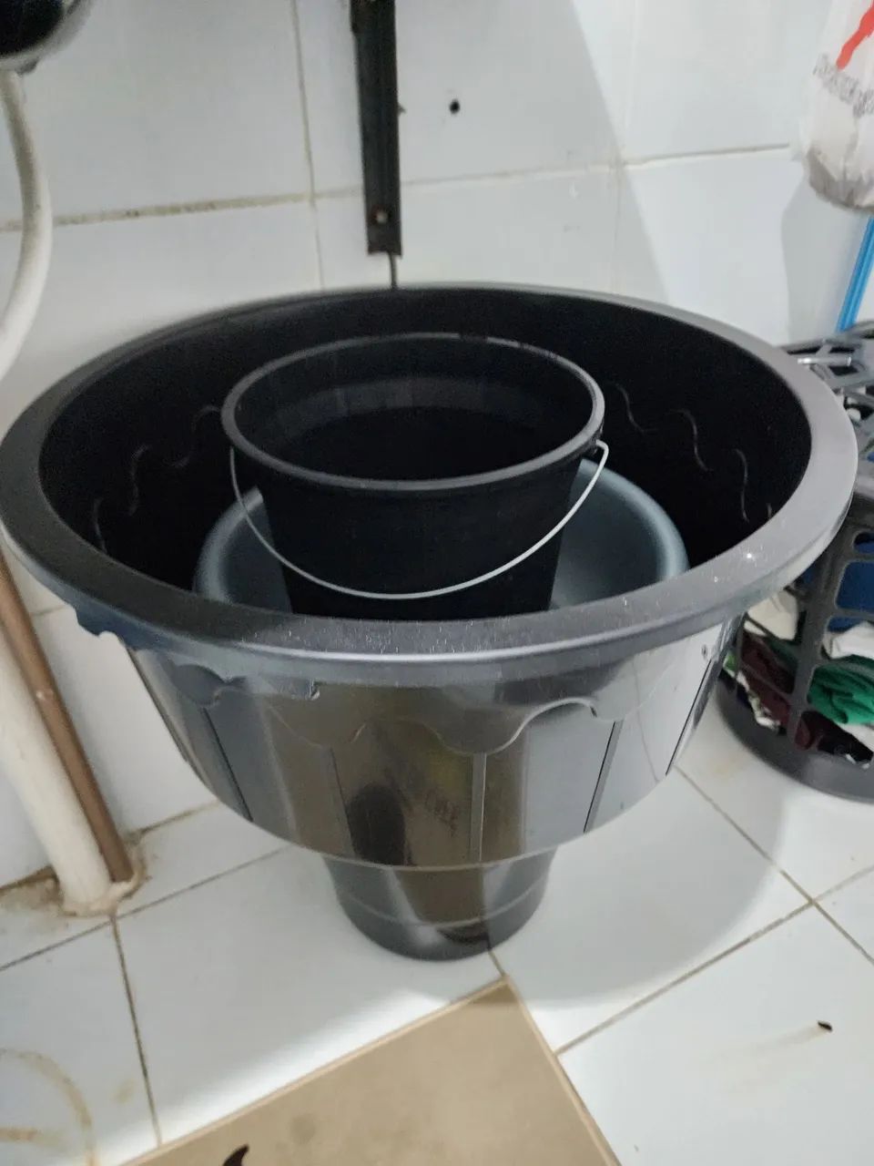 Conjunto e balde novo