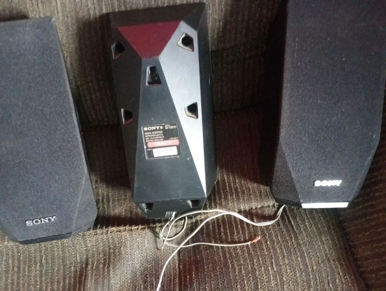 Três caixas Sony home teather - Aparelhos de Som - Mustardinha Três caixas Sony home teather - Aparelhos de Som - Mustardinha