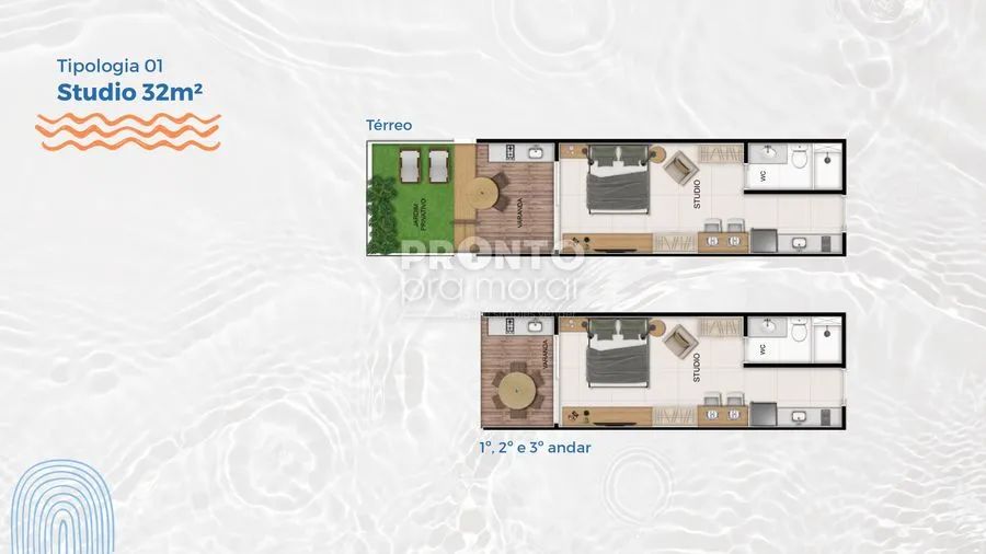 Flat com 1 quarto em Carneiros - Foto 2