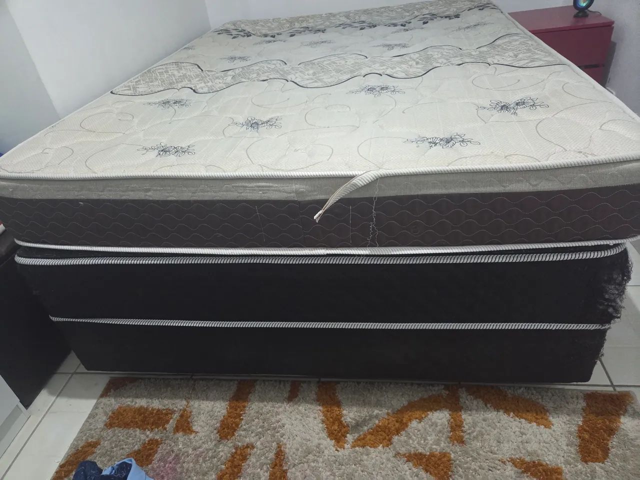 Cama box conjugada + colchao - Foto 2