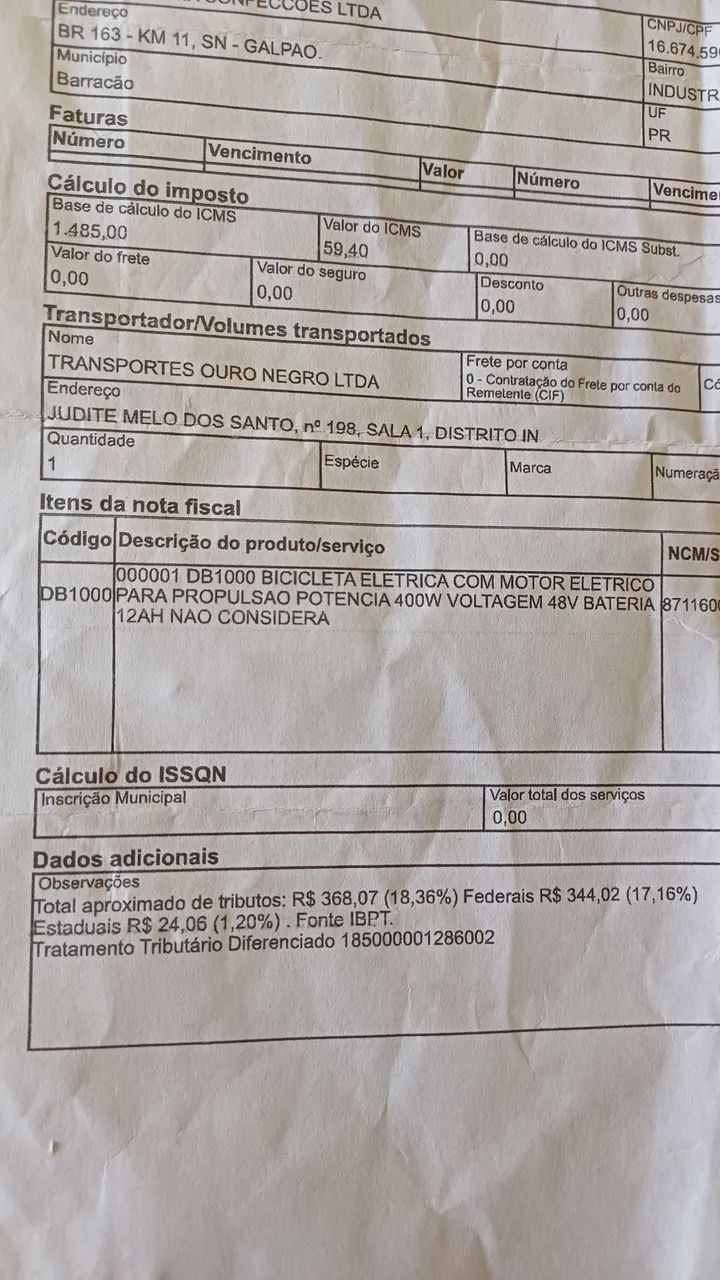 Bicicleta Elétrica  - Foto 2
