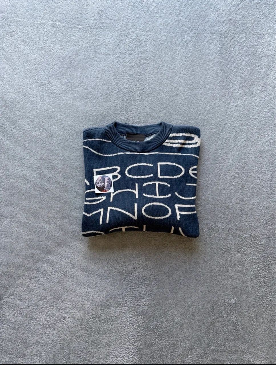 Sweater Elo Em Comum Tricot Azul - Foto 2