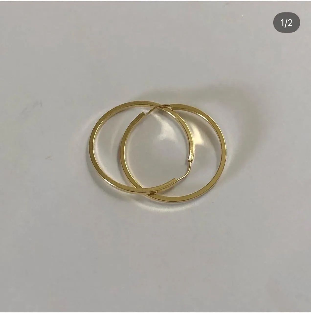 Argolas de ouro 18k vendemos no atacado e varejo. - Foto 6