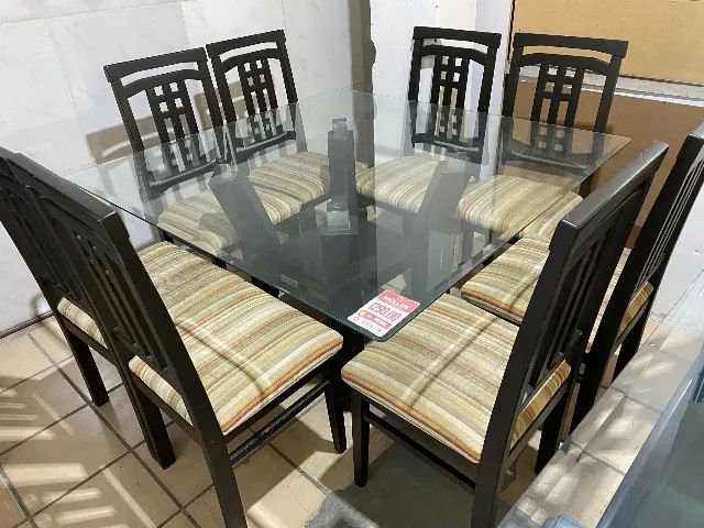 Mesa de jantar com 8 cadeiras  - Foto 4