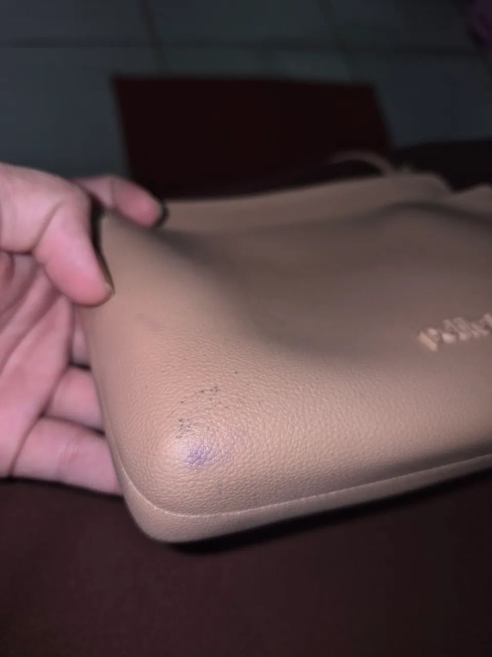 Vendo bolsa bege da Petite Jolie  - Foto 3