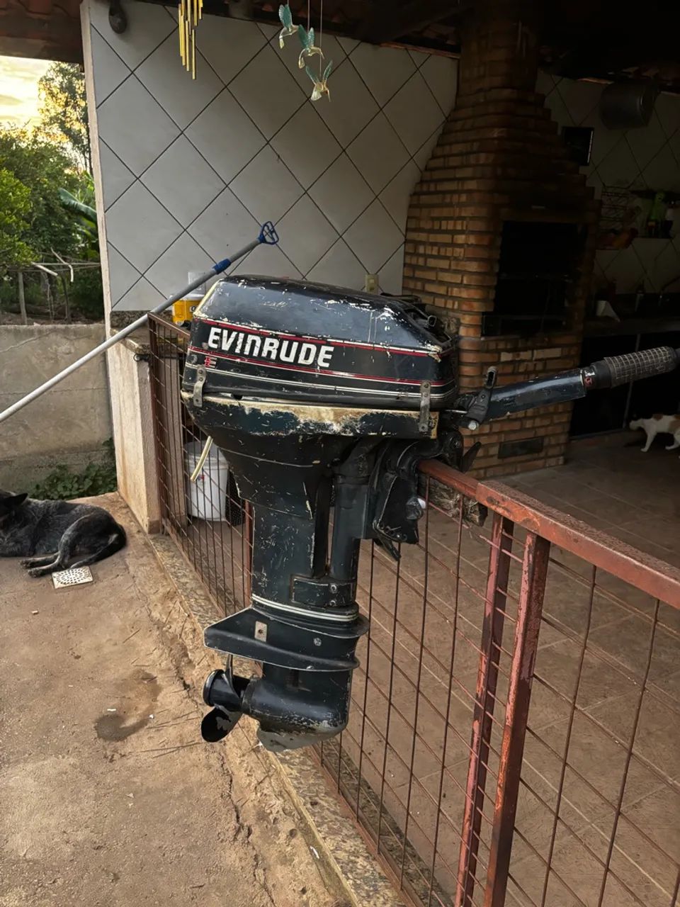 Motor evinrude 15 hp - Foto 2