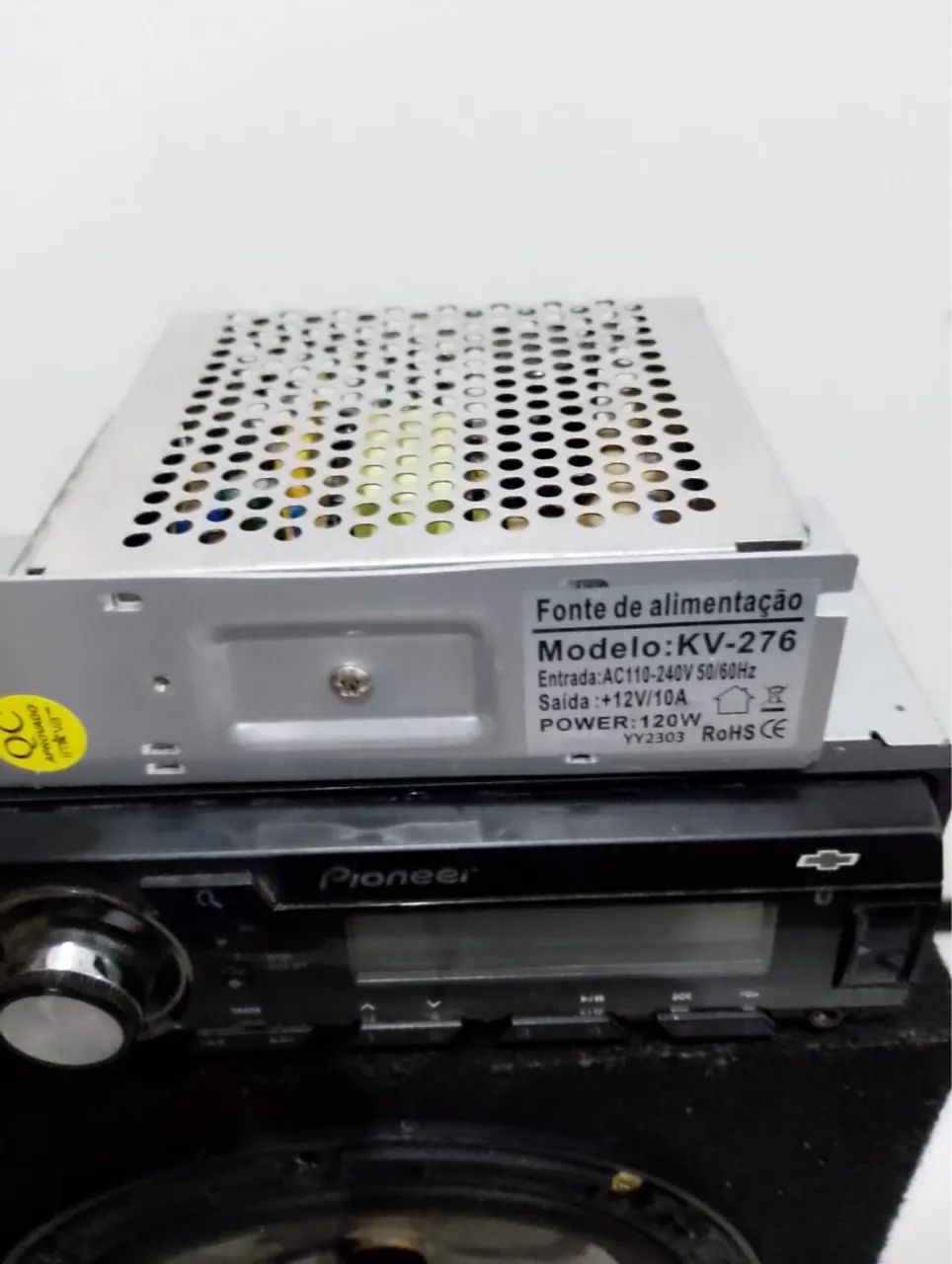 Som Automotivo Pioneer Bluetooth e Alto-falantes Bravox (B3X60X) - Foto 4