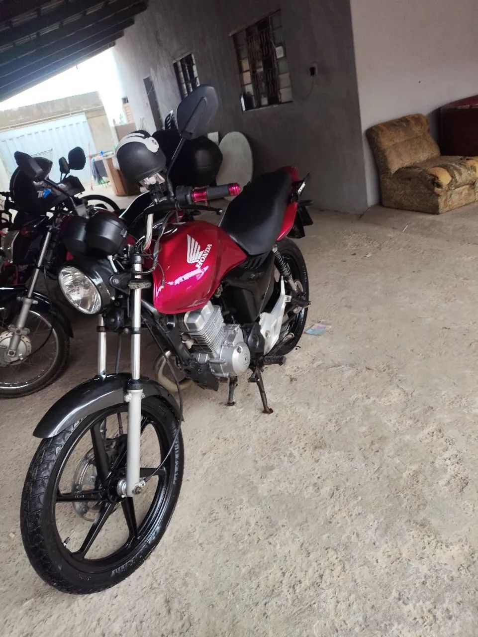 Fan 125 és partida e freio a disco  - Foto 3