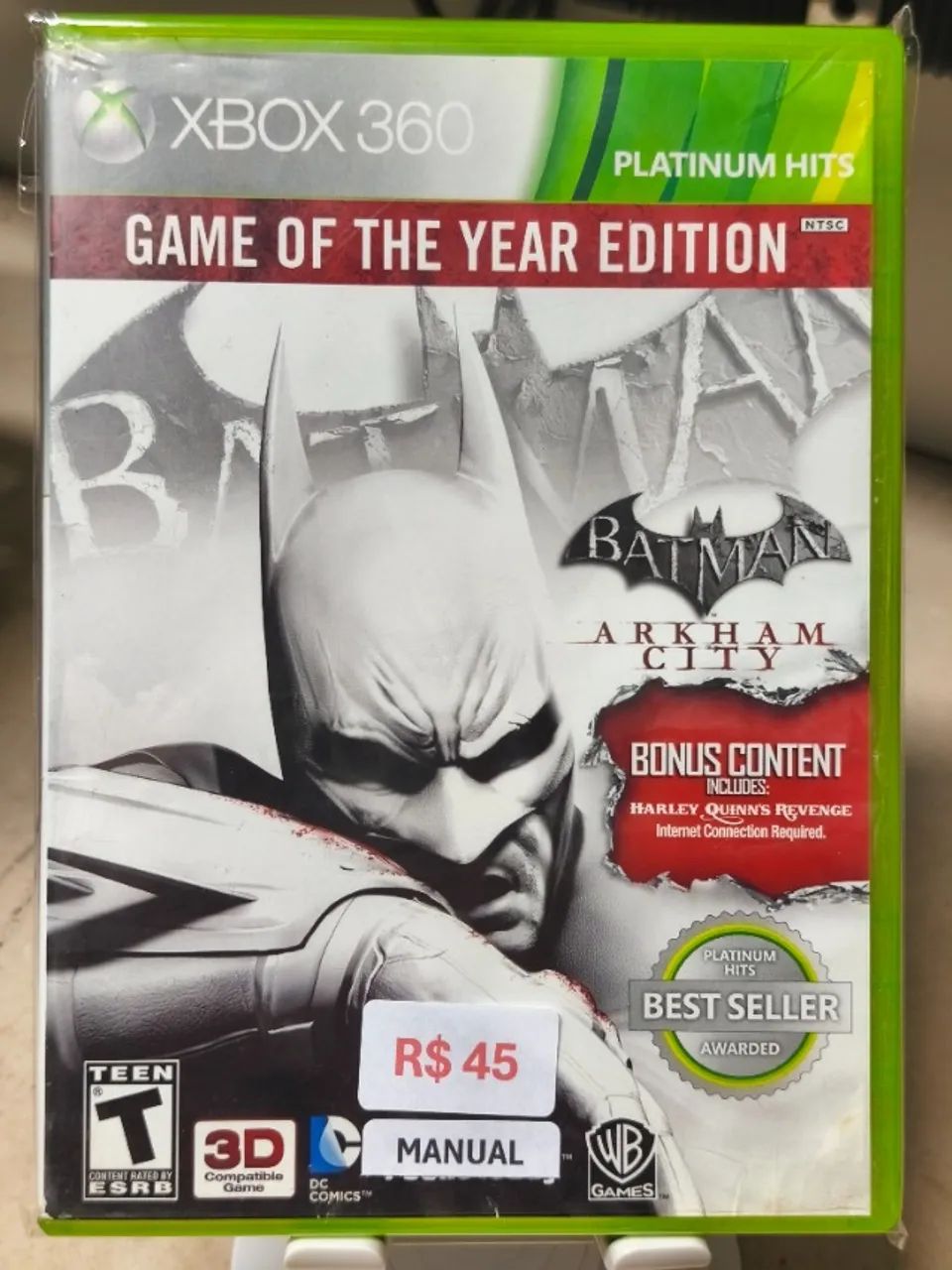 Batman Arkham City - Xbox 360 - Envio pela Olx