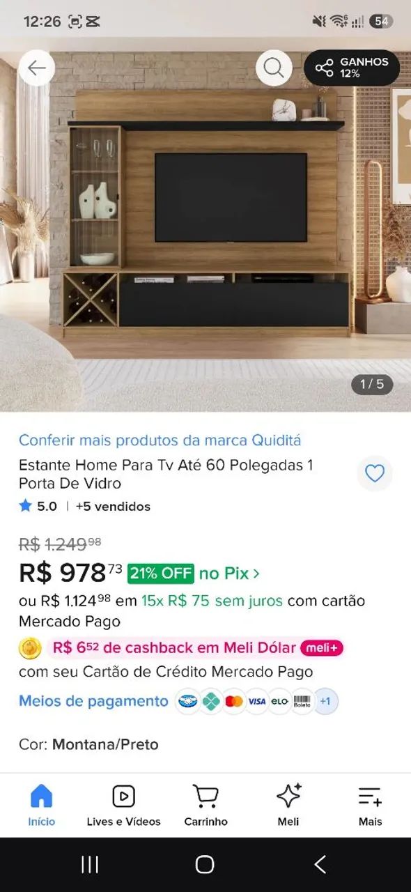 Rack com painel NOVO - Foto 3