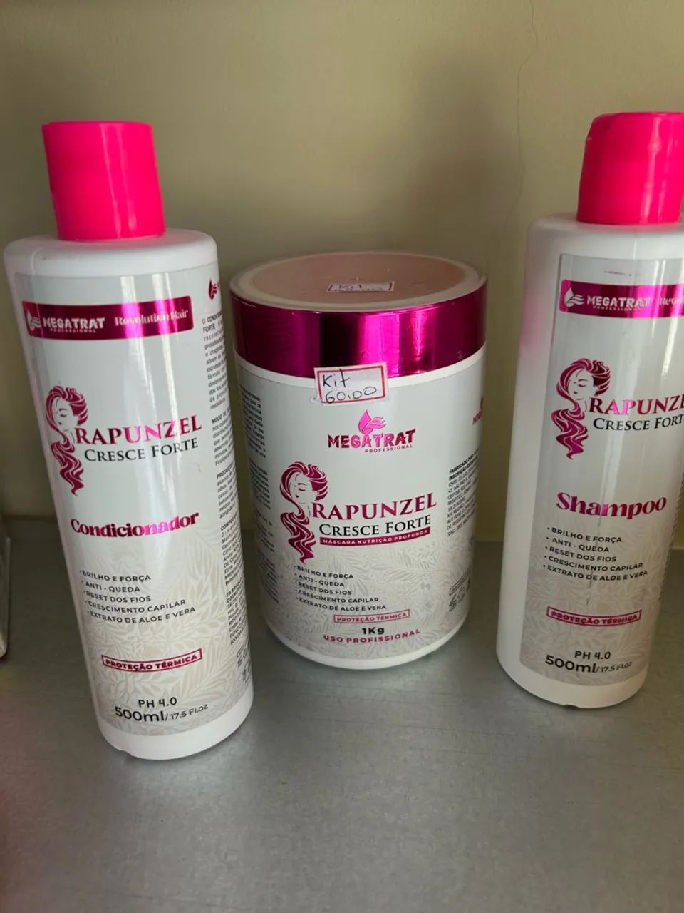 Kit Rapunzel para cabelo 