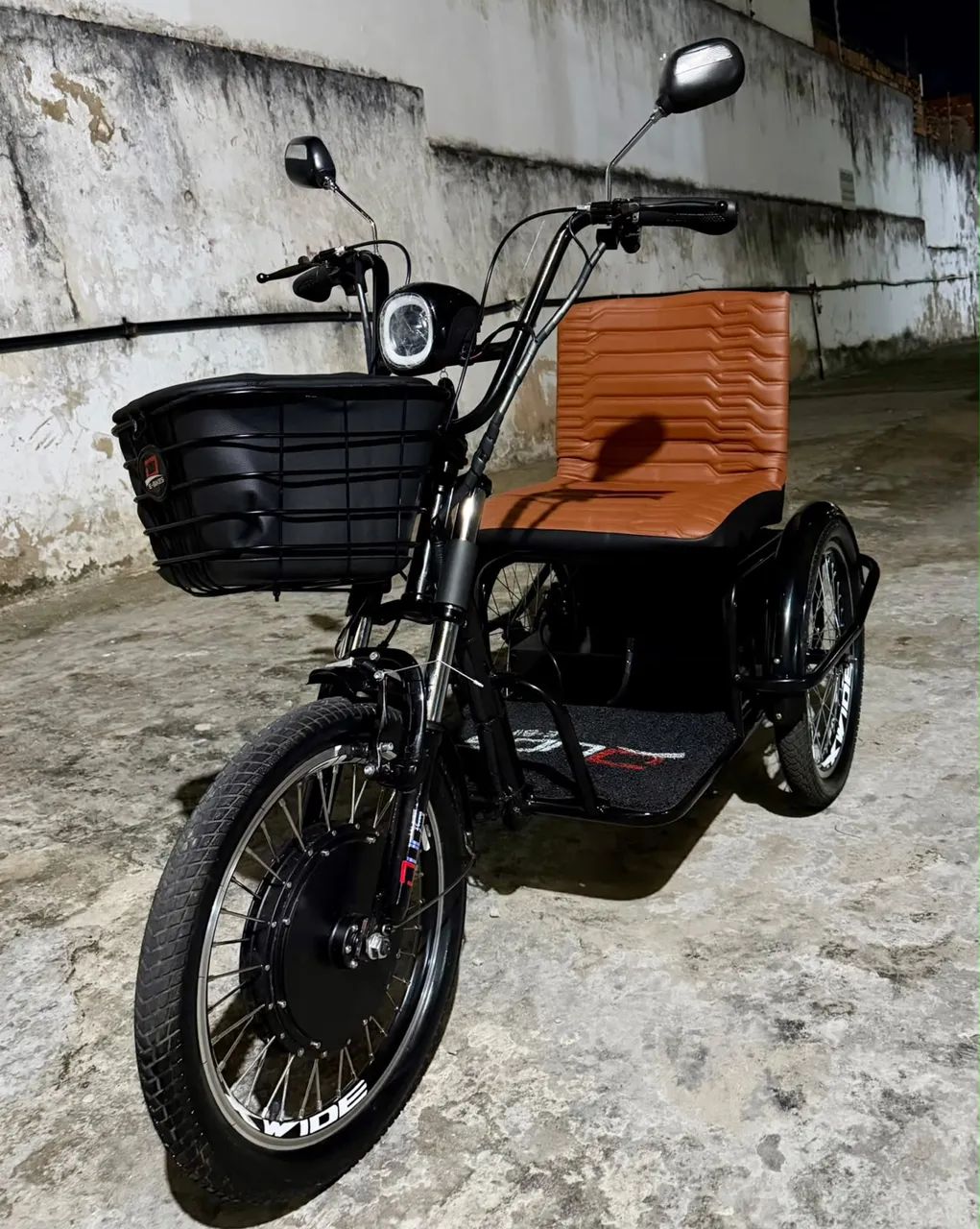 Triciclo Elétrico Duos Fox 800W - Novo Zero - Foto 3