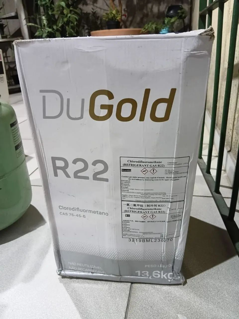 Fluido refrigerante R22