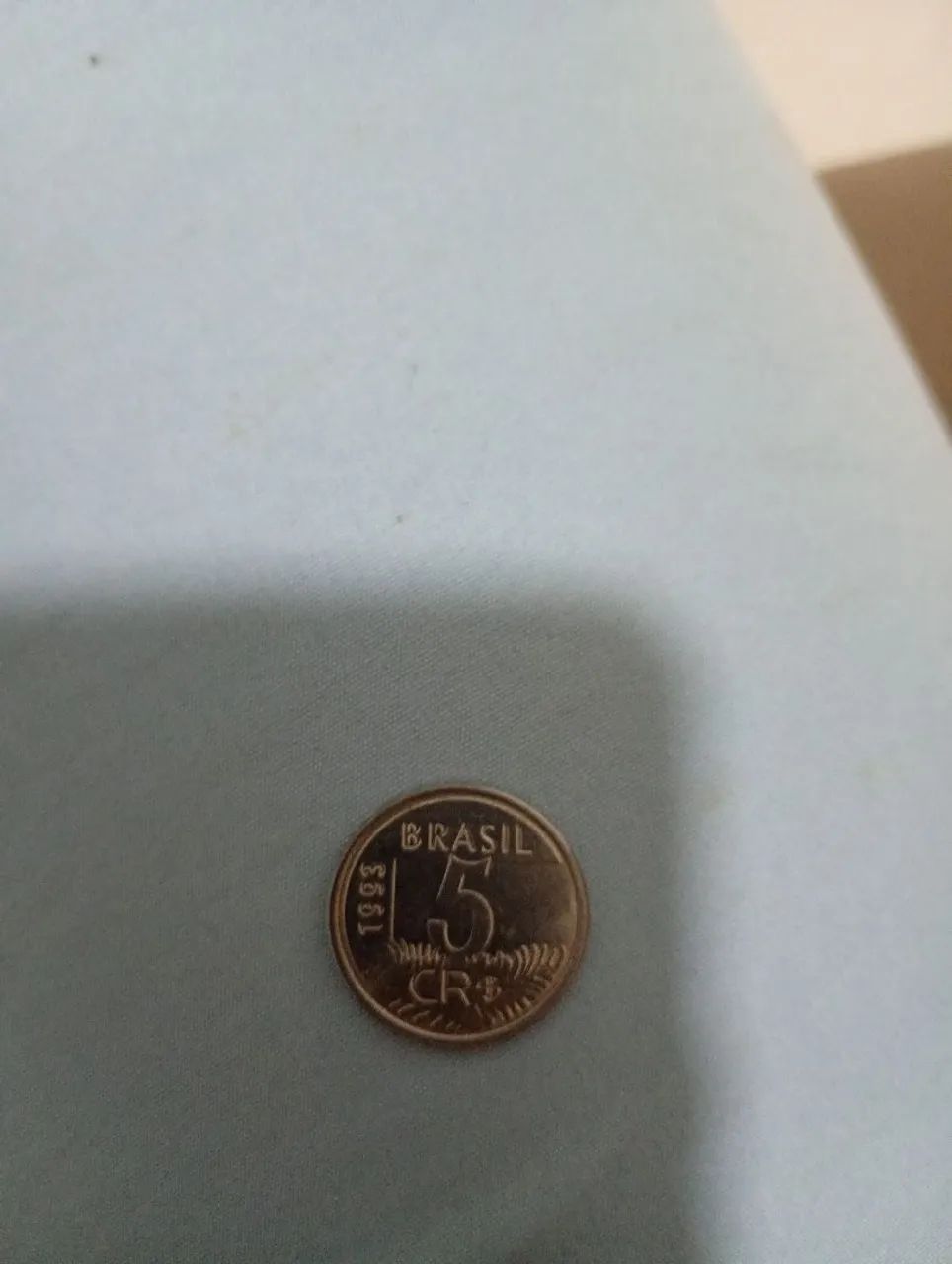 Moedas antigas cruzados