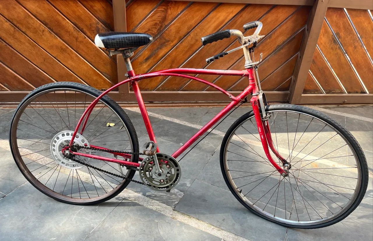 Bicicleta caloi arco duplo. Década 50 à 60 - Foto 5