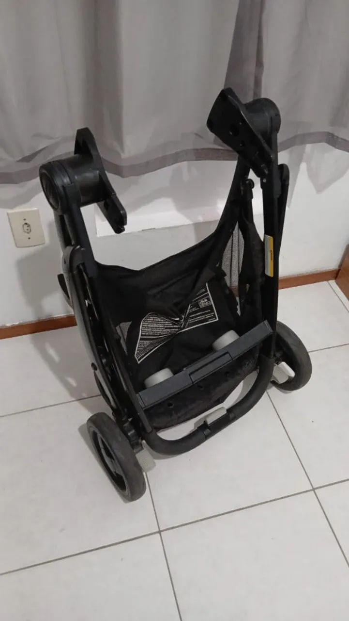 ?Oportunidade imperdível ? carrinho+bebê conforto+ base pra carro  - Foto 4