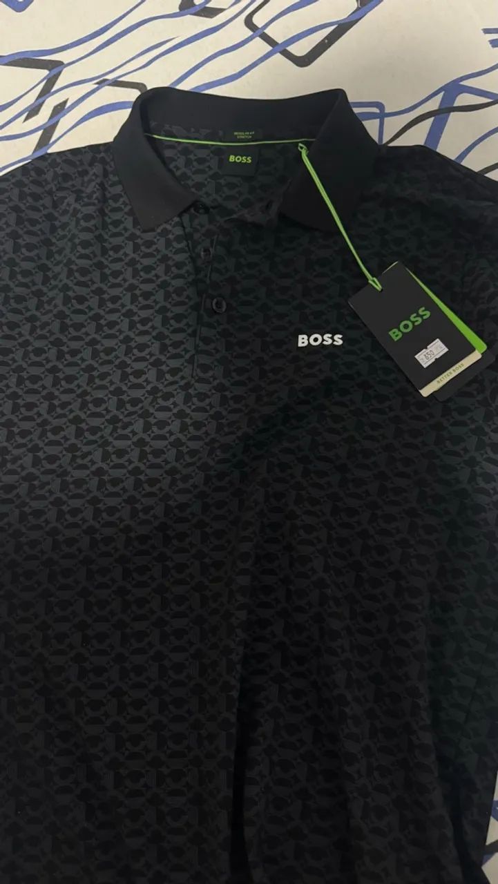 Polo boss monograma ORIGINAL 