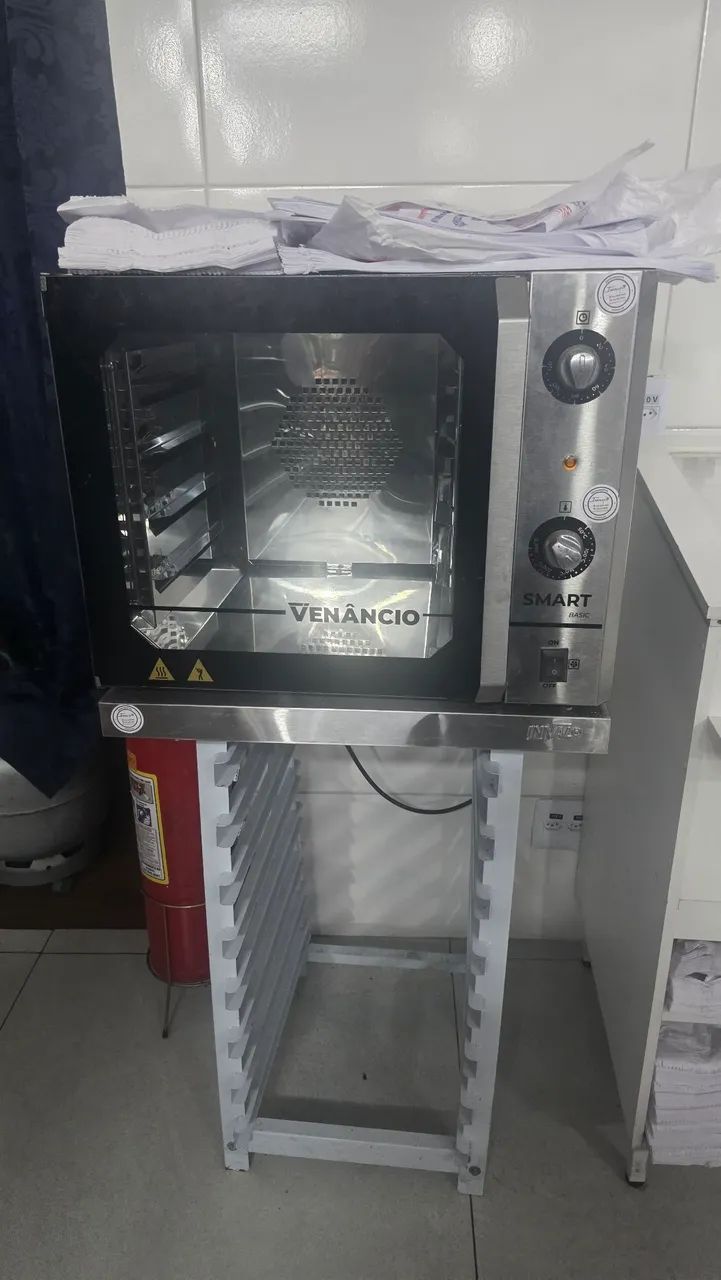 Forno Venâncio smart basic + mesa nunca usado - Foto 3