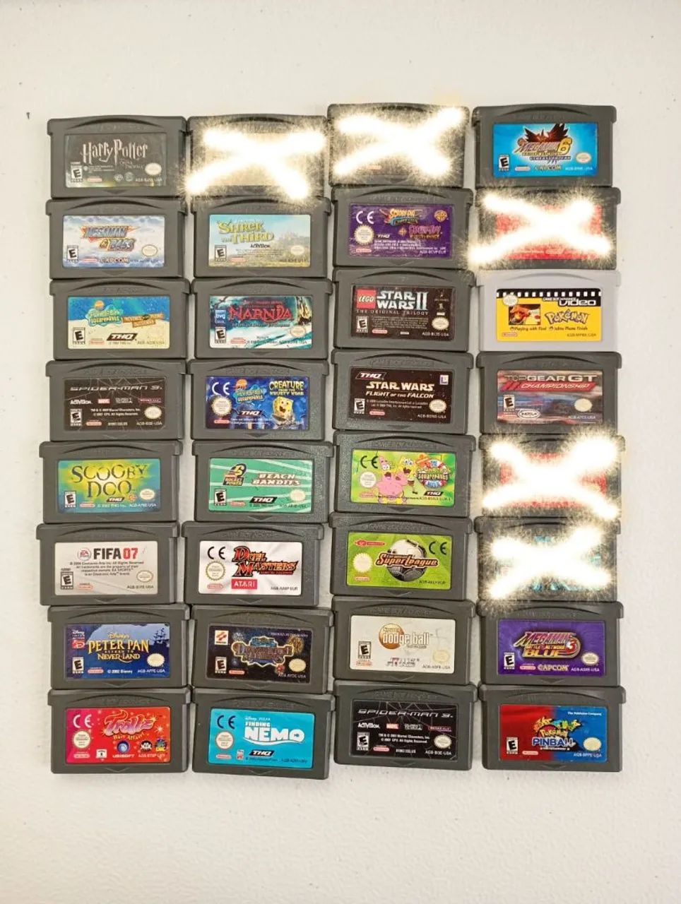 Coleção de Jogos para Game Boy Advance a partir de 50