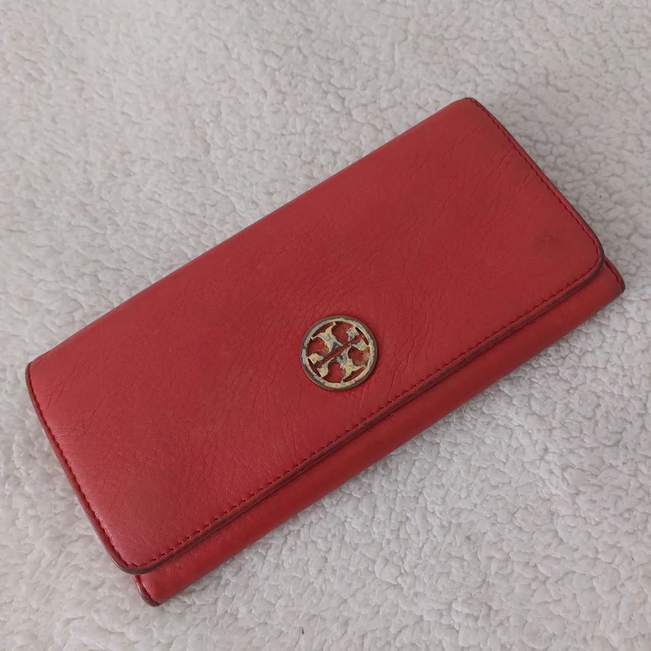 carteira tory burch vermelha