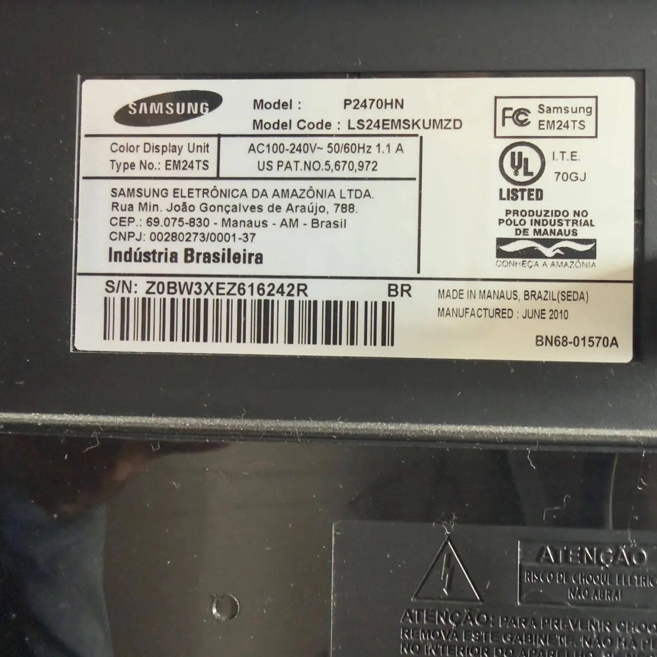 Monitor TV Samsung LCD 24 Polegadas - Foto 2