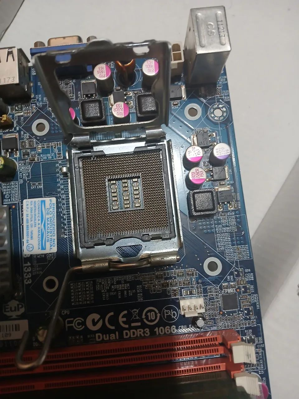 Placa mãe dual ddr3 1066 - Foto 3