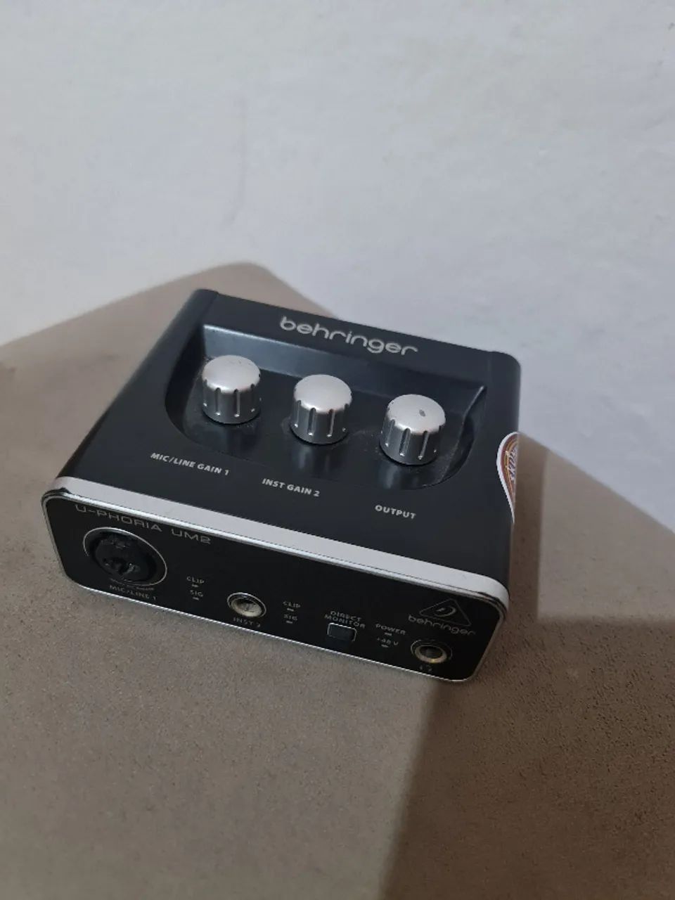 interface de áudio - beringher UM2 u-phoria - Foto 4