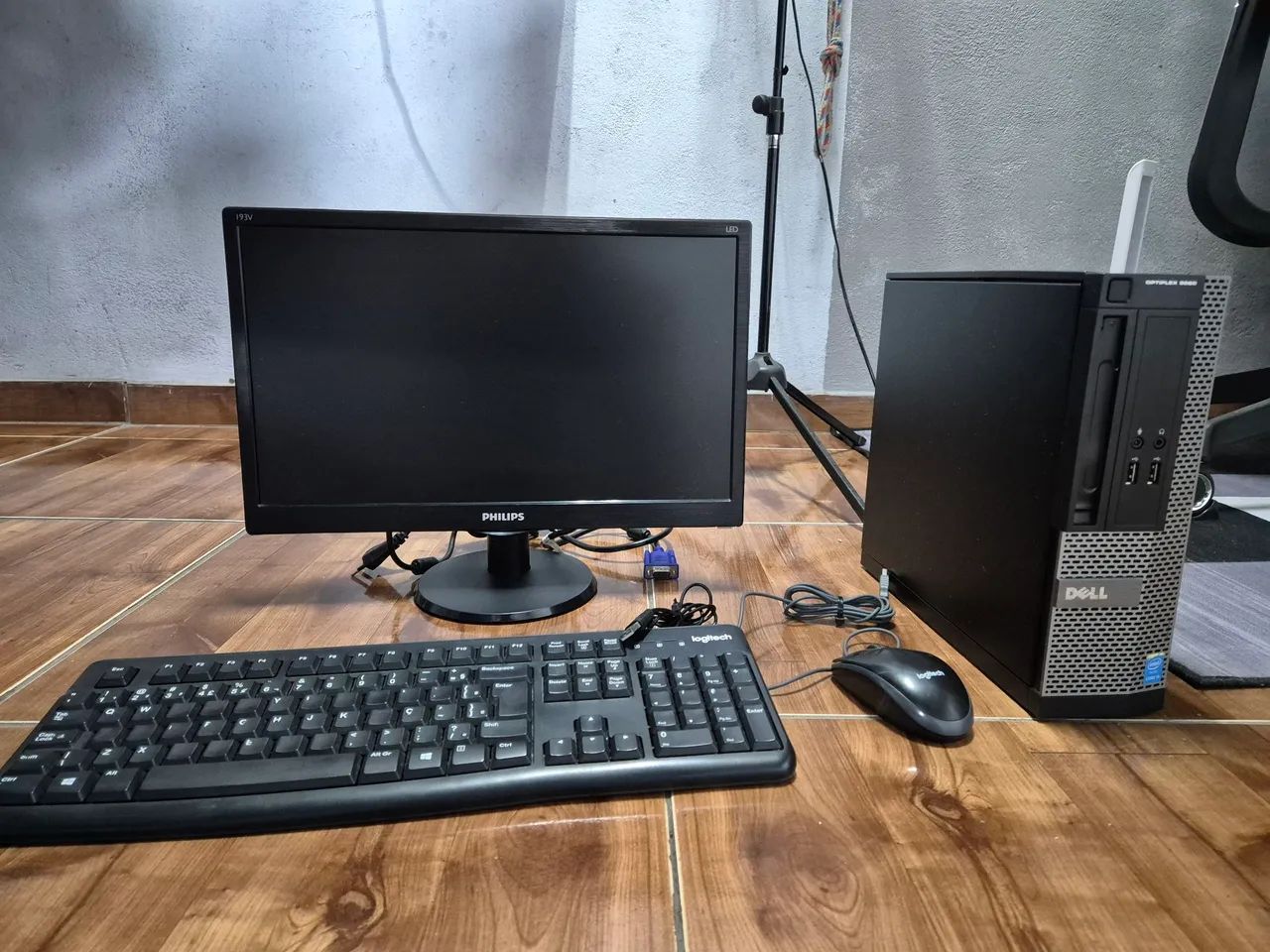 PC Completo Dell i5 8GB SSD + Monitor Philips + Teclado e Mouse Logitech - Foto 2