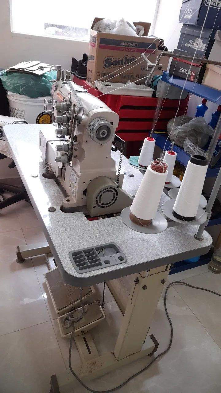 Vendo máquina de costura galoneira singe industrial 2