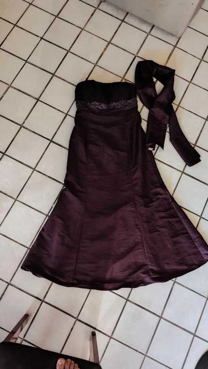 Vestido de Gala seminovo - Foto 4