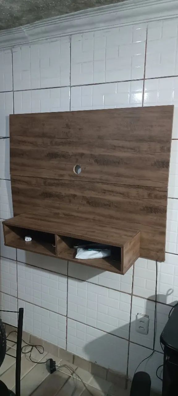 Painel de parede amadeirado 43 polegadas - Foto 3