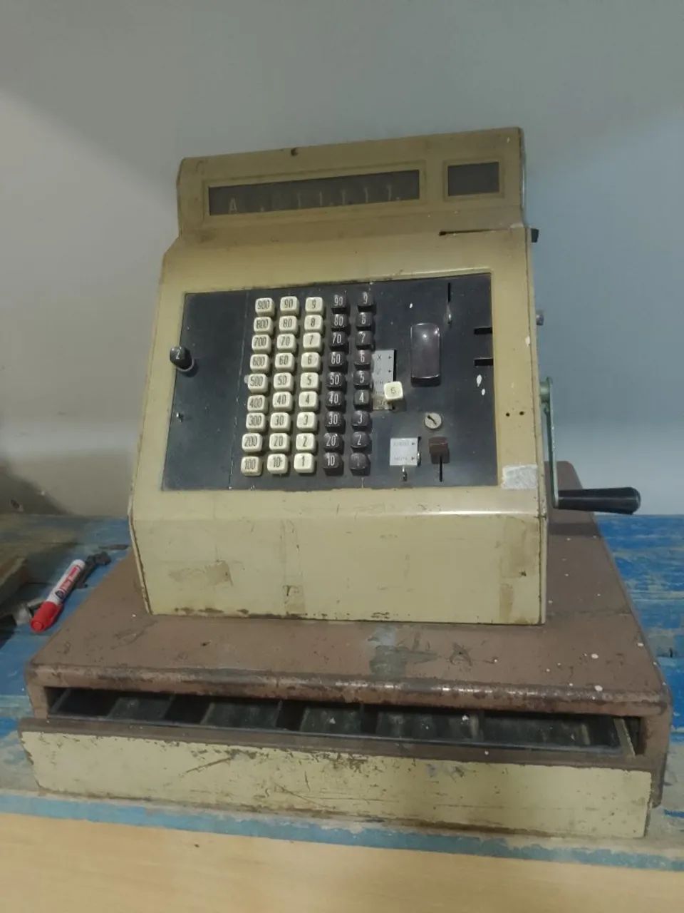 Registradora antiga 