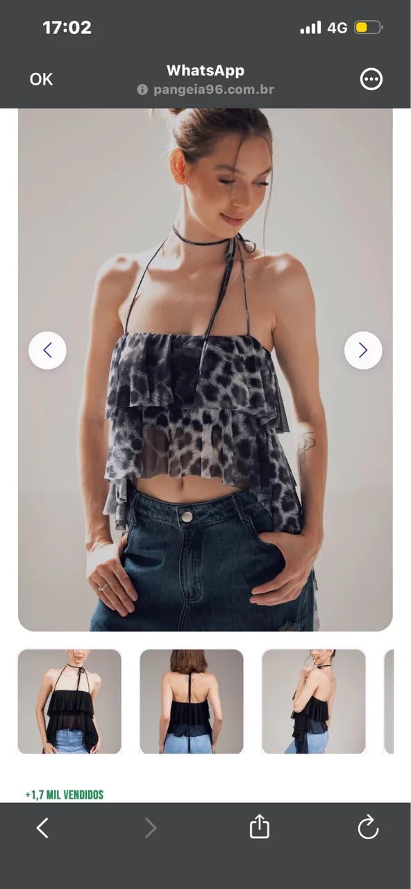 Blusa nova nunca usada