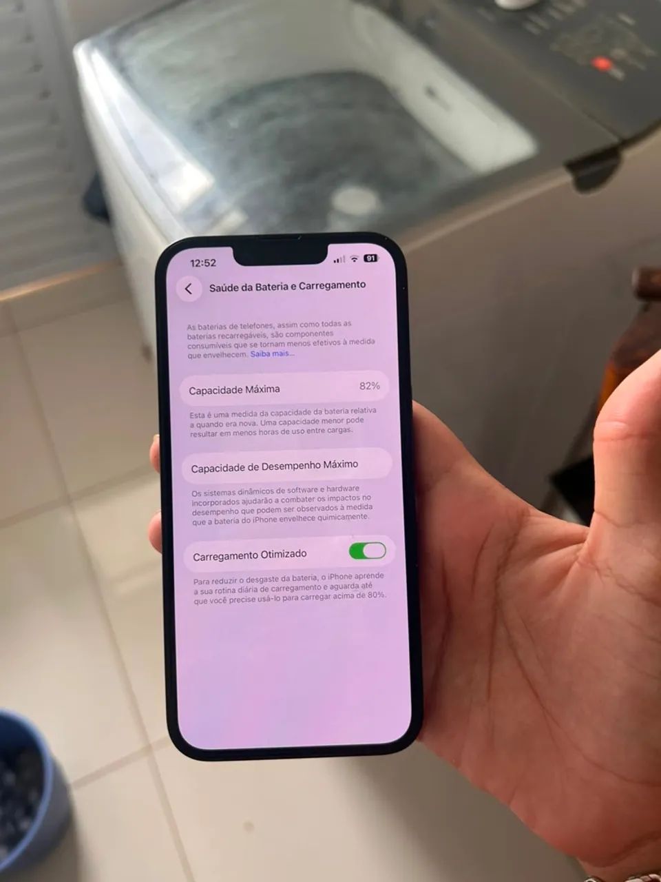 IPHONE 13 - 256gb - Cor meia - noite 