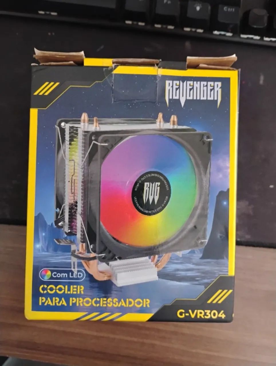 Cooler para processador g-vt304 revender com led