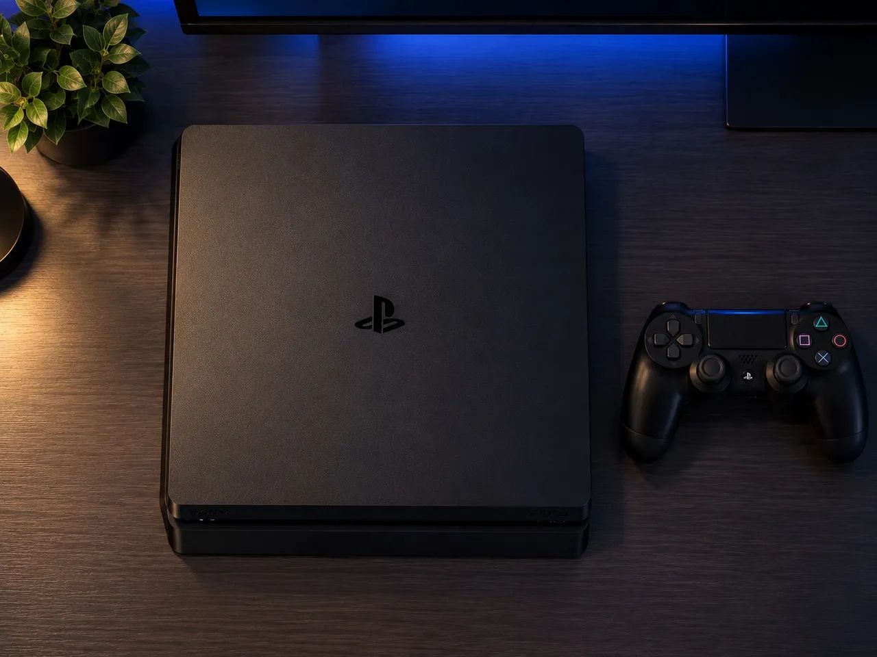PS4 slim pouco usado - Foto 2