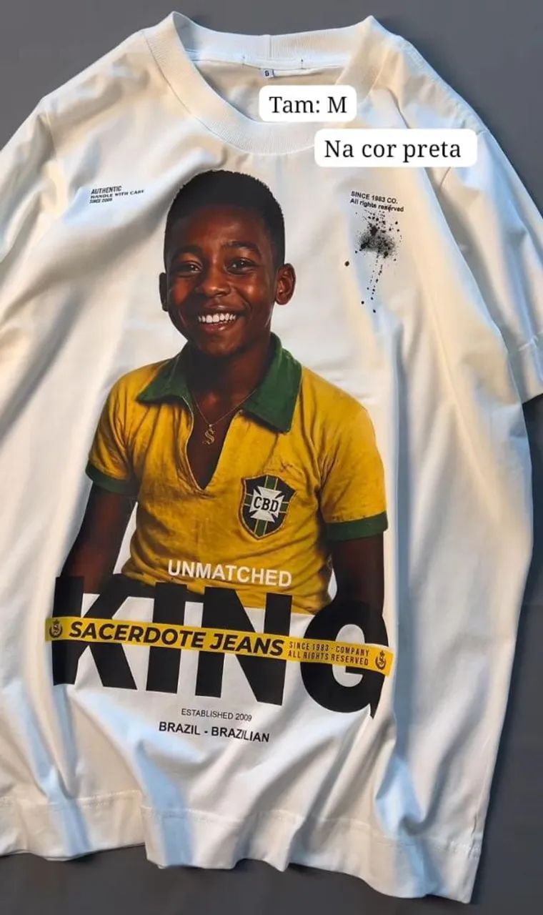 Camiseta e cueca short 