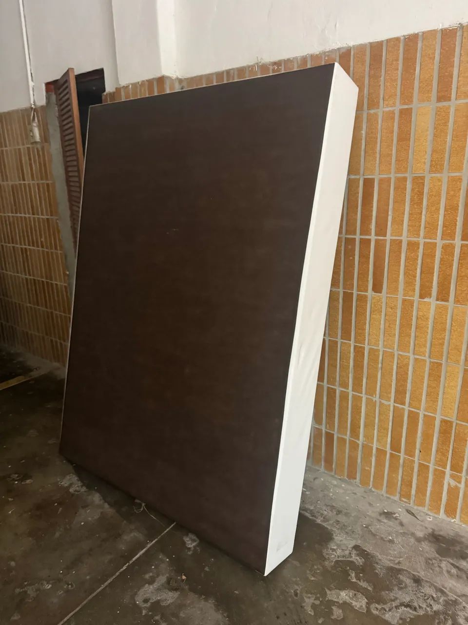 Colchão ortopédico e cama box casal  - Foto 4