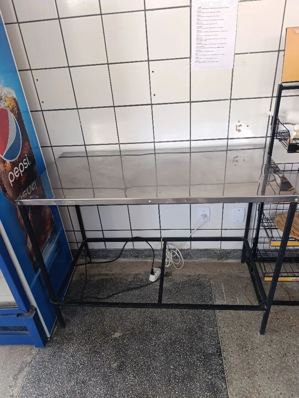 MESA DE INOX 1,20x70 - Foto 2