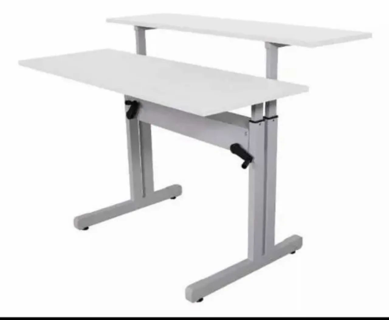 Mesa ergonômica com regulagem de altura para home office - Foto 2