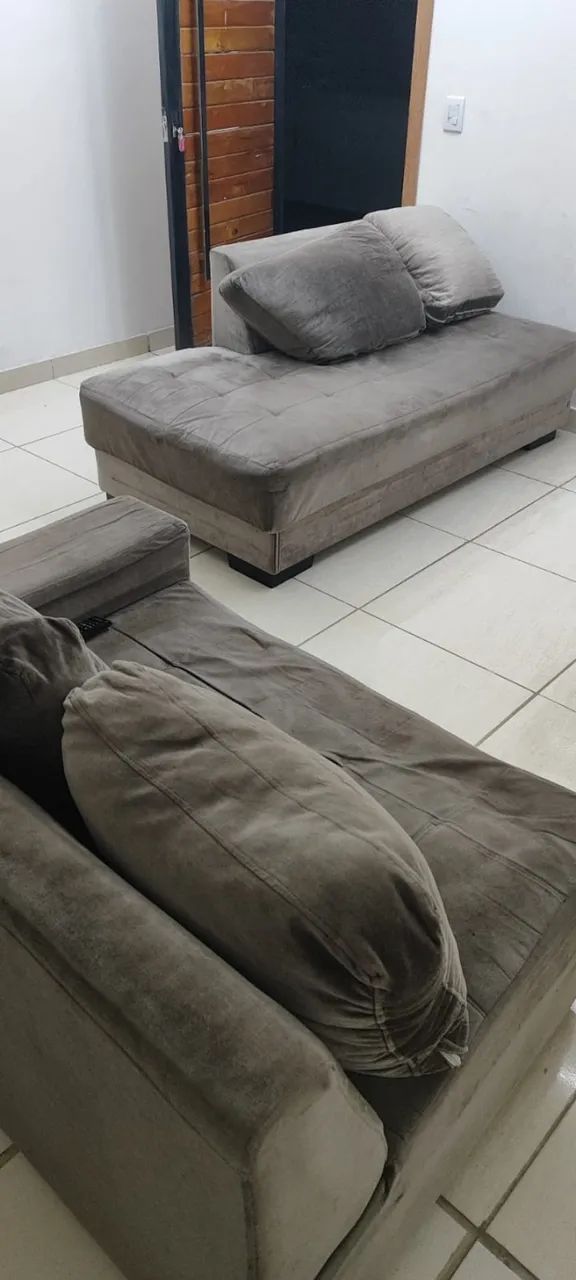 Sofá tamanho 2,90 valor 400 reais - Foto 3