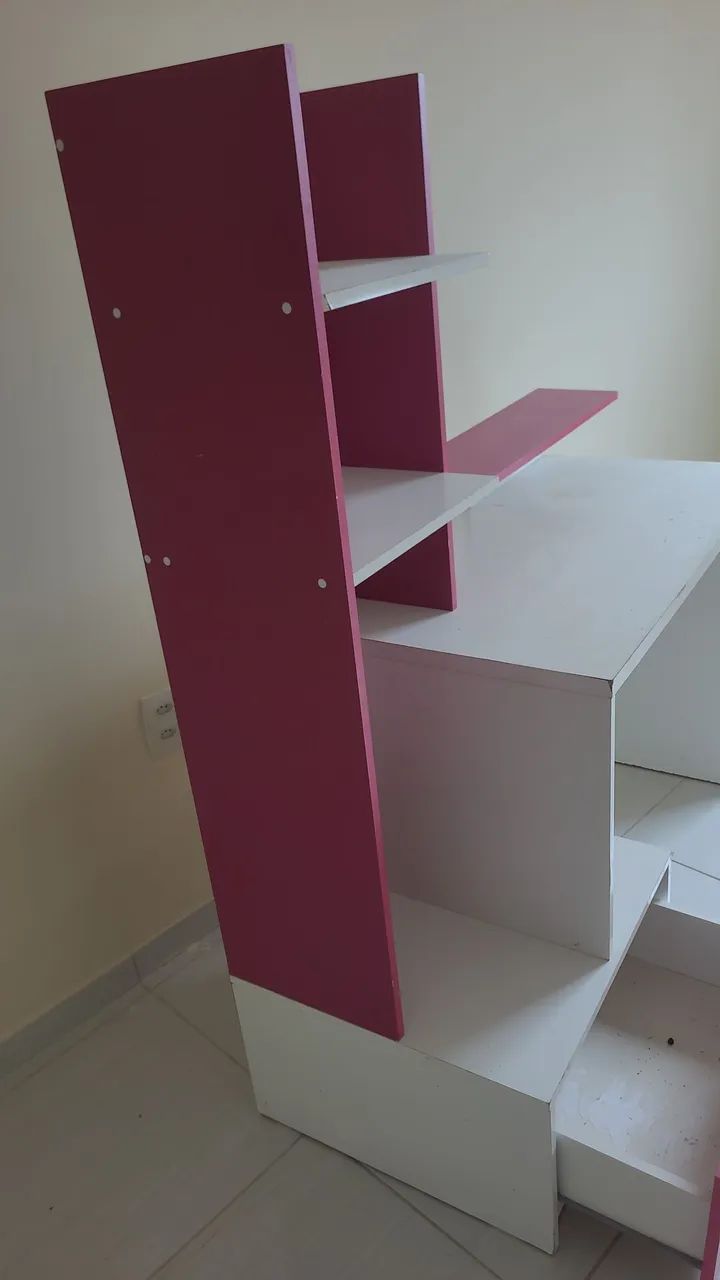 Escrivaninha Rosa - Foto 2