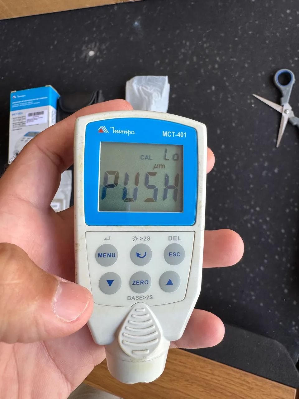 Medidor De Espessura De Camada Mct-401 Minipa - Foto 2
