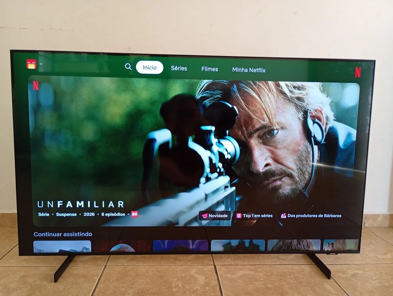 Vendo essa tv da Samsung 60 polegadas smart 4k  - Foto 5