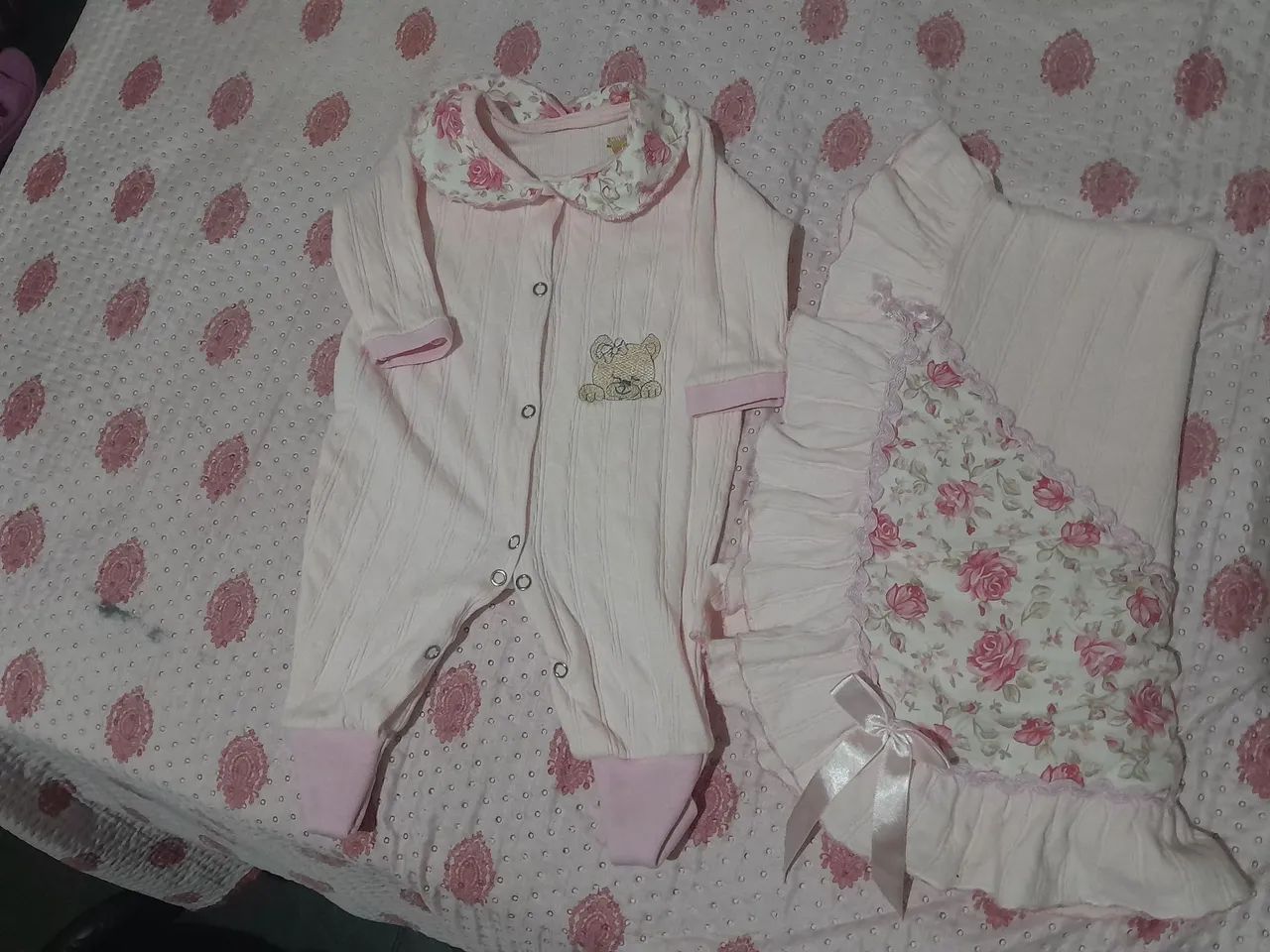 Saída maternidade menina 