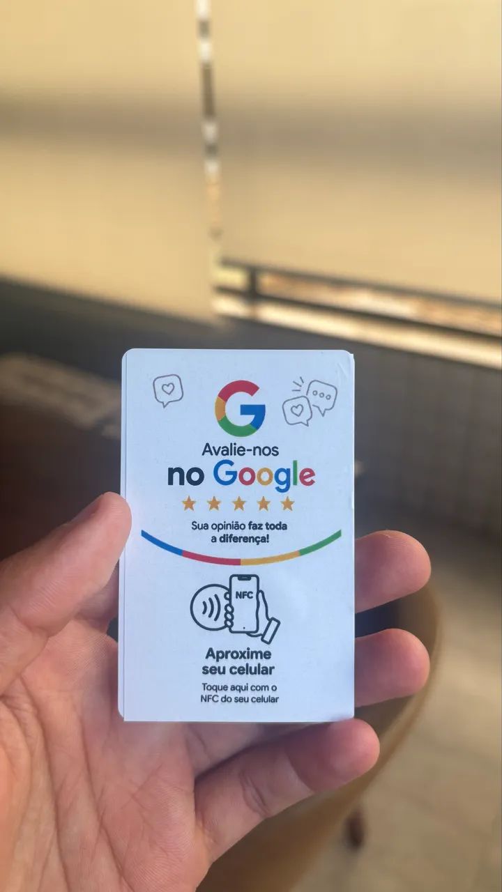 Cartão NFC Google Customizado - Foto 3