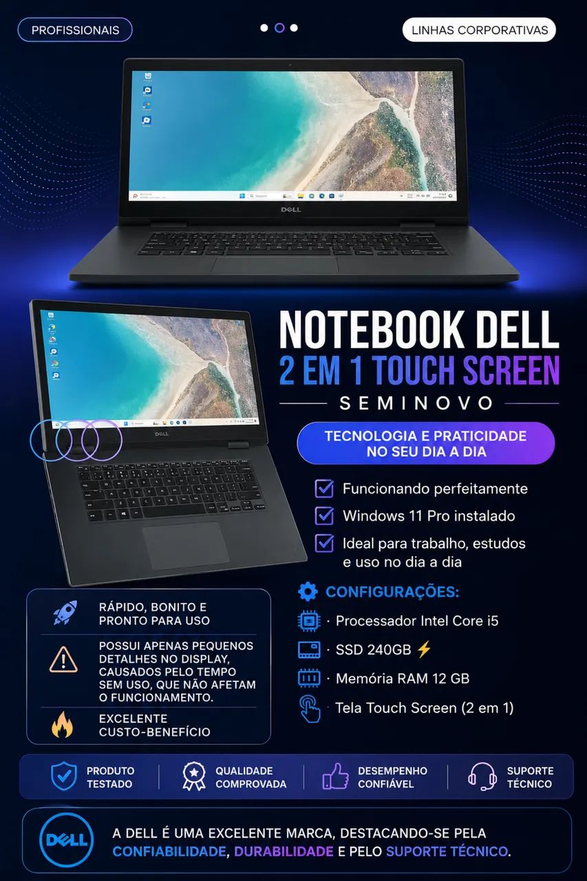 Notebook Dell i5 - Foto 2